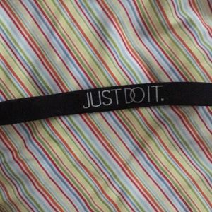 Just do it Nike headband